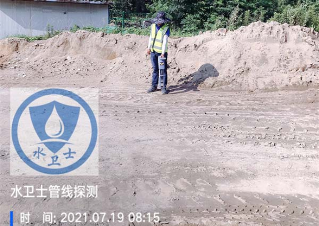 金属管道探测案例-江苏鹤林水泥