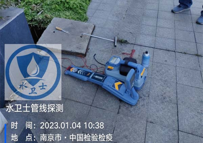金属管道探测案例-南京某产品检测中心